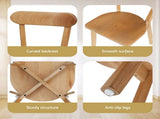 Artiss 2x Dining Chairs Wooden Kitchen Accent Chair Cafe Lounge Rubber Wood DINC-L-RUB-WDX2