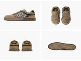 Leopard Print Sneakers Platform Chunky Shoes High-Top Casual Shoes Unisex - Leopard print brown V1106-M-SHOE2-16640-LEOP-13AU13EU46