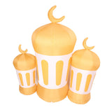 Muslim Inflatable Outdoor Decoration LED IP44 Waterproof 5.1ft 210T Polyester Fiber Powerfuler V1294-YM0901-3115240008712