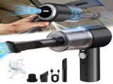 12 Volt Wet/Dry Canister Vacuum Cleaner - Handheld Car Cleaner With Heavy Duty Suction, Compact And V1369-AZ3-W-09691