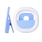 Rechargeable Clip-On Selfie Light For Mobile Phones - Blue V562-C1050583060DBT