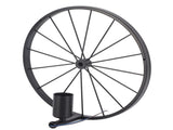 Wall Lamp Decorative Wheel Light Retro Industrial Style Iron for Balcony Corridor Black V1294-YM0715-3119220068211
