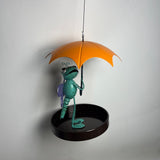 Dragonfly Umbrella Bird Feeder for Outside Hanging, Hummingbird Feeder Garden Decor Yard Decorations V1366-AZ2-W-26755
