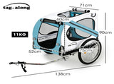TAG-ALONG Pet & Cargo Bike Trailer, Bicycle Pet & Cargo Trailer, Cargo Carrier, Blue V219-BCAPBTTAPTBA