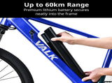VALK Vortex 3 Electric Bike, Medium Frame Mountain ebike, Blue V219-BIKEMBVAB3HEA