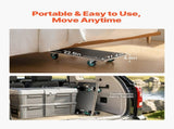 Furniture Dolly, 551 lbs Load Capacity, Furniture Moving Dollies with 4 TPR Silent Wheels, Rectangle V952-JJBYTCPBJHB236VS4V0