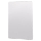 Yezi Wall Vanity Mirror Decorative Bathroom HD Glass Anti-explosion Frameless DECO1044-WH-60X45-AU