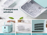 Devanti 12KG Ice Maker Machine Bullet Ice Cube Portable Green IM-ZB-E-12WL01-GN