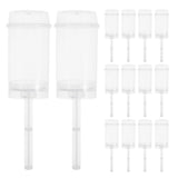 Cake Containers 60-Pack Portable PP Material Dessert Holders 6.88 x 1.97 x 1.97 Inches V1366-AZ2-W-21029