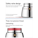 4 Cup Espresso Maker - Coffee Percolator Machine Premium Italian Espresso Coffee Maker V1370-AZ4-07826