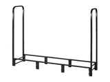 Firewood Rack with Waterproof Cover, 1.22m Outdoor Firewood 1/4 Cord Storage Metal Log V952-HWDCJ4FT20MMYL0PX001V0