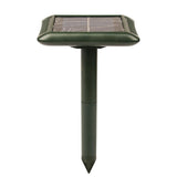 Solar Snake and Rodent Repeller Ground Stakes 2 Pack - Solar Powered Vibration and Buzzer Animal V888-ELOSUNG57566