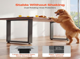 Table Legs, 750 x 900 mm Square Steel Furniture Legs, Modular Design, Easy Assembly, 1000 kg V952-ZTCFKFX2835II5NSO001V0
