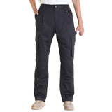 FR Pants for Men, 100% Cotton, Flame-Resistant Cargo Pants with Multi-Pockets and Elastic Waist, V952-HJZRKZCMHSMMZRHQG001V0