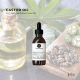 25ml Castor Oil with Dropper - Hexane Free Cold Pressed Virgin Skin Hair Care V238-SUPDZ-40282920517712