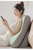 Slow Rebound Memory Foam Ergonomic Support Pillow Four-Zone Support Fits Body Curves, 90&deg Triangle V1232-DGNKZ-003