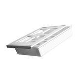 Under Desk Drawer Stylish Minimalism Style Multi Compartments Under Desk Storage Box for Cutlery V1294-YM0901-3117240146611