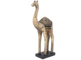 Camel Statue Artistic Camel Desk Sculpture Resin Camel Statue Home Decoration Ornament V1294-YM0706-3115230069411