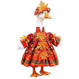 Porch Goose Outfits, Thickened Polyester Fabric, Suitable for Outdoor Decor, for Outdoor Lawn Yard V1369-AZ3-W-12360