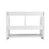 2 Tiers DIY Shelving CD Book Storage Box Unit Display Bookcase Shelf Home Office V1294-YM0901-GB-JYJJ17600SS