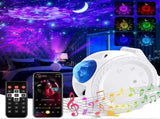 4-in-1 Galaxy Projector with Tooth Serrated Remote - 18 Sky Patterns V1263-JX-4578