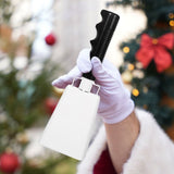 Ergonomic Metal Cowbell with Handle Clear Sound for Home and Performance V1369-AZ3-W-18158
