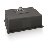 Cefito Kitchen Sink 60X45CM Stainless Steel Basin Single Bowl Black SINK-BLACK-NEW6045