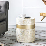 CANCUN SHELL STOOL/TABLE V742-48744