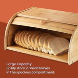 Bamboo Bread Box Kitchen Storage V63-921031