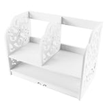 2 Tiers DIY Shelving CD Book Storage Box Unit Display Bookcase Shelf Home Office V1294-YM0901-GB-JYJJ17600SS