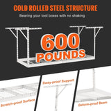 Overhead Garage Storage Rack, 91.44x243.84cm Garage Ceiling Storage Racks, Heavy Duty Adjustable V952-CKTHBCWJZBS36S0MYV0
