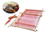 Children's Wooden Loom Kit DIY Hand-Knitting Machine for Tapestry Weaving Beginners Kids Adults V1370-AZ4-20311