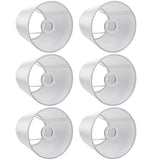 6PCS Simple Wall Light Chandelier Fabric Lamp Shade Light Fixture for Bedroom Living Room Decoration V1294-YM0901-3119200095811