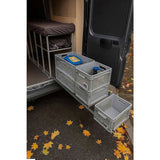 2 x 125kg Heavy Duty Locking Drawer Slides Industrial Drawer Runners Pair for Tool Storage V63-953351