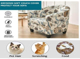 2 Pieces Club Chair Slipcover Stretch Waterproof Tub Chair Slipcover Armchair Covers Sofa Cover V1370-AZ4-16645
