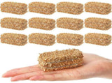 24 Pcs Mini Hay Bales Fall Harvest Decorations Small Decorative Straw Bale for Dollhouse,Western V1369-AZ3-W-11547