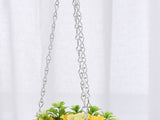 2PCS Disco Ball Planter Large Capacity Multifunctional Hanging Disco Ball Flower Pot for Gardens V1294-YM0901-210513SH0338