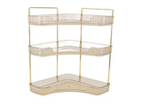 3 Tier Makeup Shelf Organizer Easy Access Aesthetic Corner Bathroom Countertop Organizer for V1294-YM0710-3112230081612