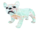 Innovative Bulldog Statue Decor Synthetic Resin Lifelike Bulldog Figurine Dog Sculpture for Living V1294-YM0901-3115240122811