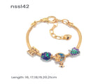 Charm Bracelets Mix & Match Offer - 10 Styles with Cartoon, Vintage Elements, Buy 3 for Better V1132-NSSL50-TRIPLE