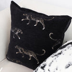 SOGA 50cm Black Throw Pillow Elegant Decorative Cushion Living Room Modern Home Decor FRENCHCUSHION332