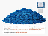 Pool Filter Balls for Sand Filter, 1.83 kg, Filter Balls Replace Pool Filter Sand, Reusable Blue V952-SLBGLQLS4LBSZKI05V0