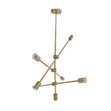 Pendant Light 6 Lights Geometric Style Unique Design Stable Firm Highly Durable Hanging Light V1294-YM0714-3119210295811