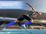6 Pairs Calf Compression Sleeve Men Football Leg Sleeve Elastic Soccer Sleeve Calf Support Sock V1370-AZ4-17652
