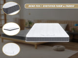 Single Memory Foam Mattress OEKO-TEX Textile & CertiPUR-US Certified Foam V63-952681