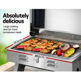 Grillz Portable Gas BBQ Grill PGB-1B-HP-SS-A
