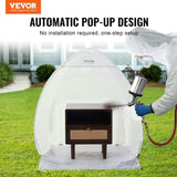 VEVOR Spray Paint Shelter Portable Spray Paint Tent Booth 3.3 x 2.9 x 3.3ft Pop Up V952-BXSPQ403540IN6EZVV0