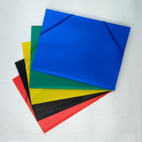 10 Pcs A4 Portfolios Folder with Elastic Band File Folder Plastic Corner Folder Postal Folder for V1370-AZ4-12924