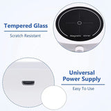 Mini Magnetic Stirrer 4000RPM Portable Mixer White V1142-LP1005005934621109