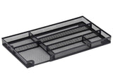 Desk Drawer Organizer, Small Metal Mesh Drawer Organizer Tray, Office Pencil Drawer Organizer V1369-AZ3-W-14498
